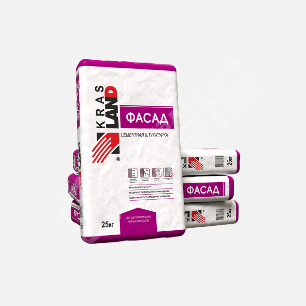 картинка Штукатурка ремонтная Фасад